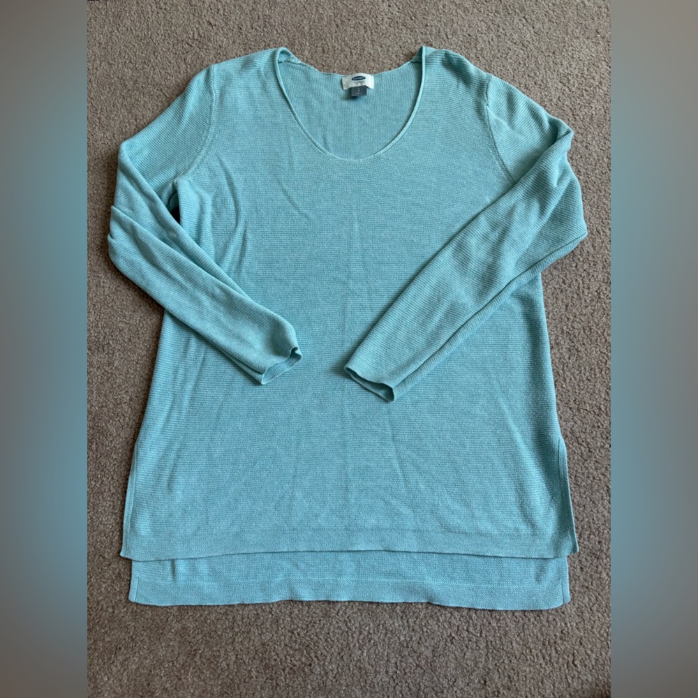 Old Navy Teal Knit Top